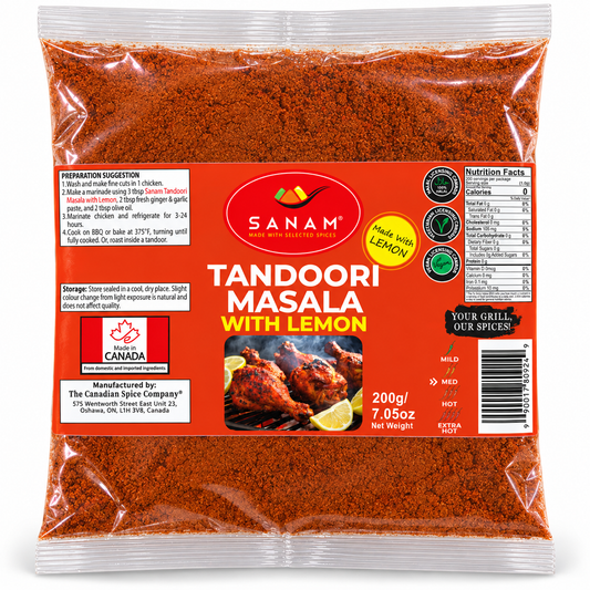 Sanam Tandoori Masala Lemon | Spice & Flame