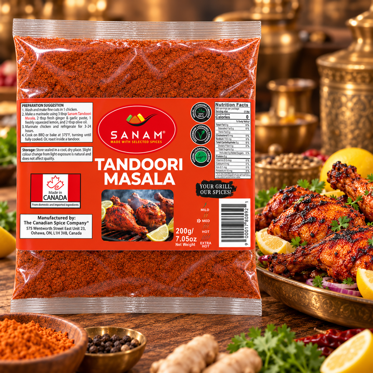 Sanam Tandoori Masala | Spice & Flame