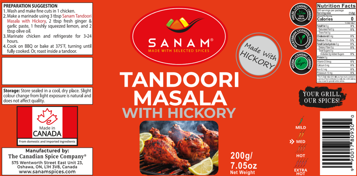 Sanam Tandoori Masala Hickory | Spice & Flame