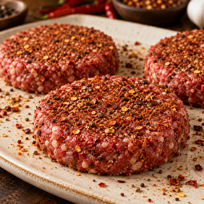 SAFIZ Firecracker Burger | Spice & Flame