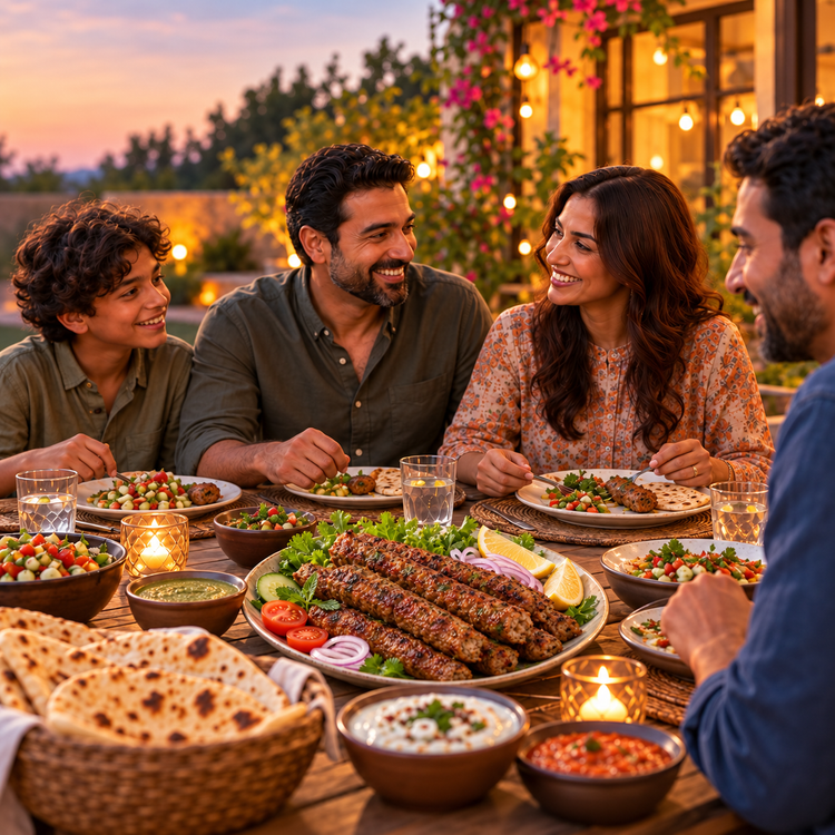 Let the Kebabs Bring Everyone Together. | Spice & Flame
