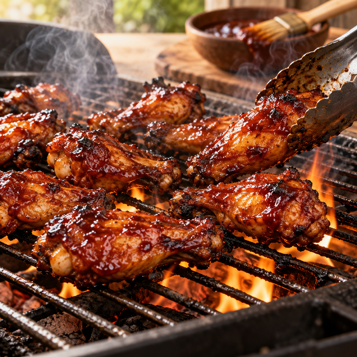 Sweet & Tangy BBQ Chicken Wings